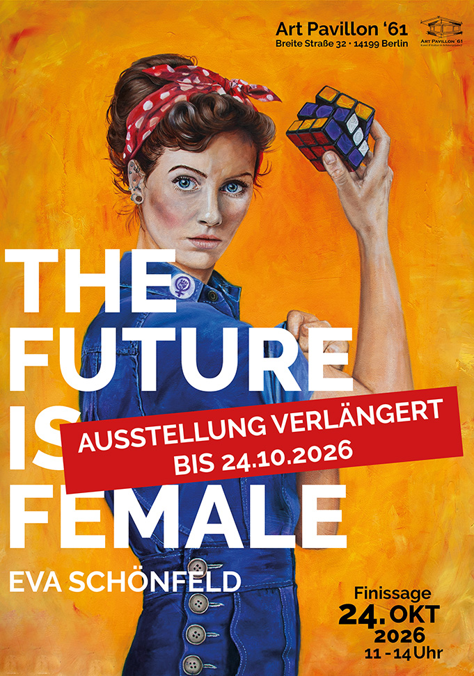 Plakat Vernissage: The Future is Female